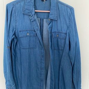 Vintage Jeans Button Down Shirt